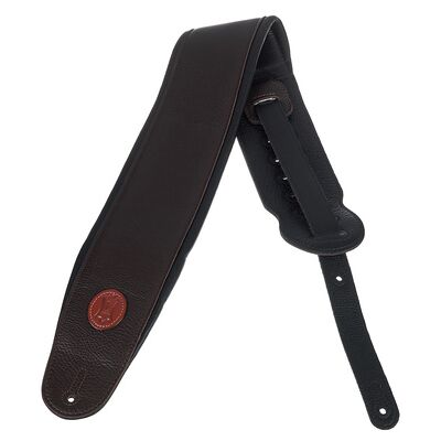 Levys Leather Bass Strap 4,5" DBR marrone scuro Levys Leather Bass Strap 4,5" DBR marrone scuro