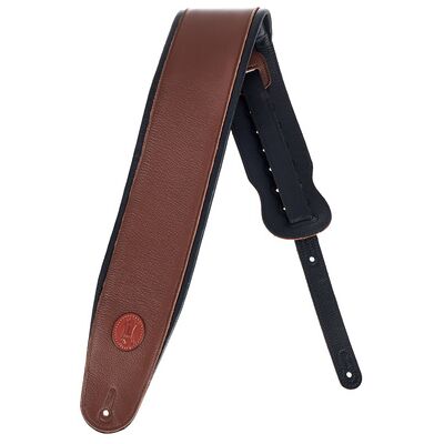 Levys Leather Bass Strap 4,5" BRN marrone Levys Leather Bass Strap 4,5" BRN marrone