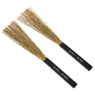 Vic Firth RM1 Remix Brushes Broomcorn Vic Firth RM1 Remix Brushes Broomcorn