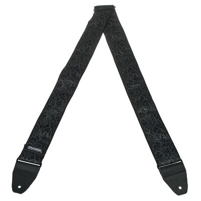 Dunlop Jacquard Strap - Black Thistle Dunlop Jacquard Strap - Black Thistle