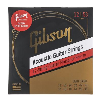 Gibson 12 String Coated Phosphor Gibson 12 String Coated Phosphor