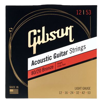 Gibson 80/20 Bronze Acoustic 12 Gibson 80/20 Bronze Acoustic 12