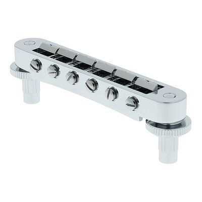 Grover 520C Guitar Bridge Chrome cromato Grover 520C Guitar Bridge Chrome cromato