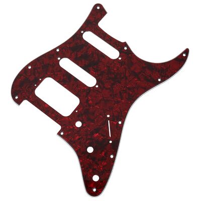 dAndrea ST-Pickguard HSS Red Pearl Red Pearl dAndrea ST-Pickguard HSS Red Pearl Red Pearl