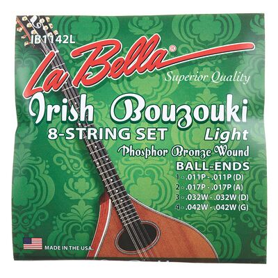 La Bella IB1142L Irish Bouzouki Strings La Bella IB1142L Irish Bouzouki Strings