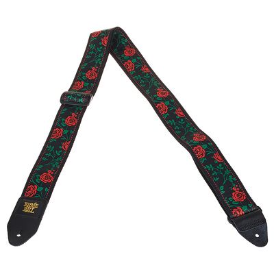 Ernie Ball Spanish Rose Jacquard Strap Spanish Rose Ernie Ball Spanish Rose Jacquard Strap Spanish Rose