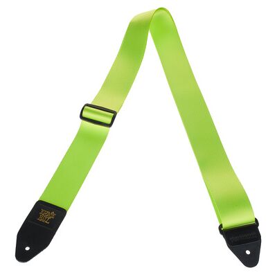 Ernie Ball E-Guitar Strap Neon Green Neon Green Jacquard Ernie Ball E-Guitar Strap Neon Green Neon Green Jacquard