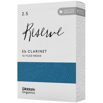DAddario Woodwinds Organic Reserve Eb CLAR 2.5 DAddario Woodwinds Organic Reserve Eb CLAR 2.5