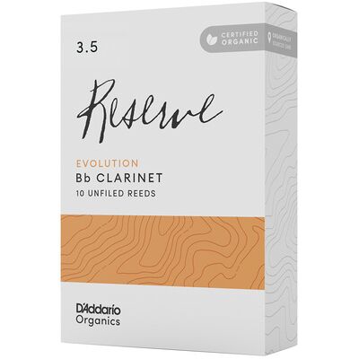DAddario Woodwinds Organic Reserve Evo CLAR 3.5 DAddario Woodwinds Organic Reserve Evo CLAR 3.5