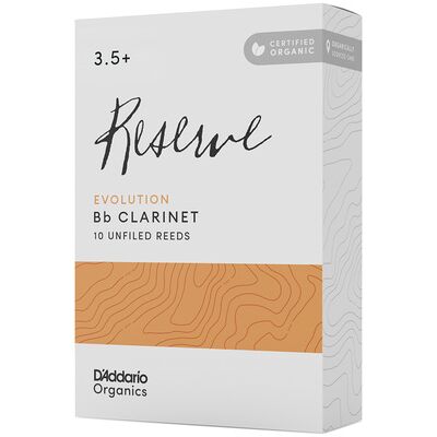 DAddario Woodwinds Organic Reserve Evo CLAR 3.5+ DAddario Woodwinds Organic Reserve Evo CLAR 3.5+