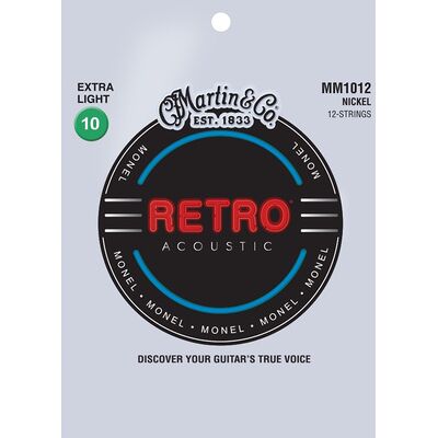 Martin Guitar Retro MM1012 Extra Light Martin Guitar Retro MM1012 Extra Light