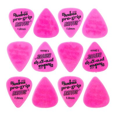 dAndrea Pro-Grip Brites Picks 1,00 Pink dAndrea Pro-Grip Brites Picks 1,00 Pink
