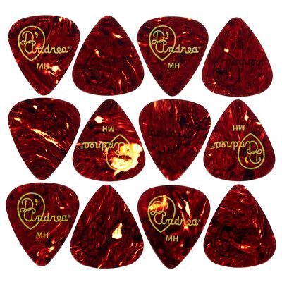 dAndrea Celluloid Pick Set 0,84 Shell Shell dAndrea Celluloid Pick Set 0,84 Shell Shell