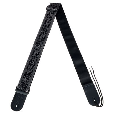 Richter Guitar Strap Retro 1955 nero e antracite Richter Guitar Strap Retro 1955 nero e antracite