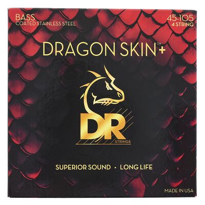DR Strings Dragon Skin+ DBS-45 Coated DR Strings Dragon Skin+ DBS-45 Coated