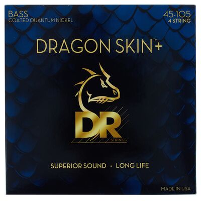 DR Strings Dragon Skin+ DBQ-45 Coated DR Strings Dragon Skin+ DBQ-45 Coated