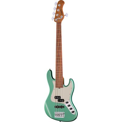 Sadowsky MetroExp 21 HybPJ 5 Morado SGR Solid Sage Green Metallic lucido Sadowsky MetroExp 21 HybPJ 5 Morado SGR Solid Sage Green Metallic lucido