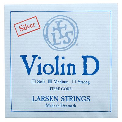 Larsen Violin String D Silver Medium Larsen Violin String D Silver Medium