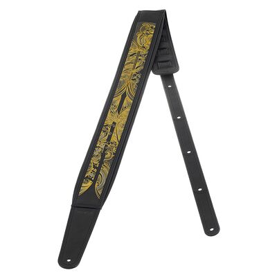 Richter 2038 Pi Stoffers Guitar Strap Golden Richter 2038 Pi Stoffers Guitar Strap Golden
