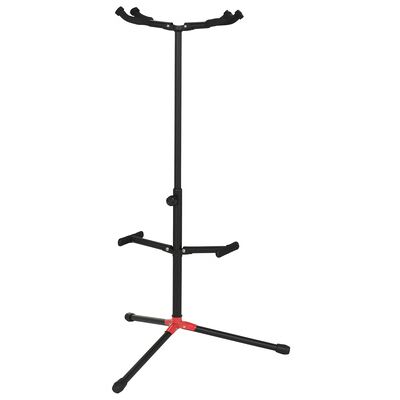 Fender Adjustable Hanging Stand 2-Gtr nero Fender Adjustable Hanging Stand 2-Gtr nero