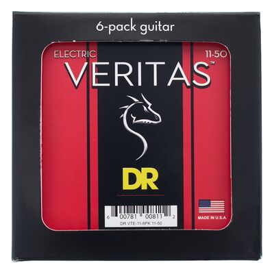 DR Strings Veritas VTE-11 6-Pack DR Strings Veritas VTE-11 6-Pack