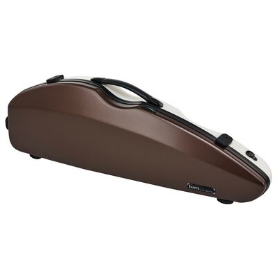 bam Bonbon Violin Case BR/WH SH bam Bonbon Violin Case BR/WH SH