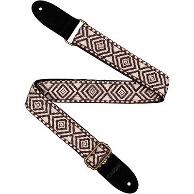 Cascha CUS-JW6 Ukulele Strap Jaq/V Vintage Black Cascha CUS-JW6 Ukulele Strap Jaq/V Vintage Black