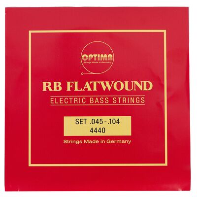 Optima 4440.L RB Flatwound Bass Set Optima 4440.L RB Flatwound Bass Set