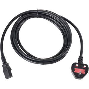 the sssnake Powercord UK C13 3m Black