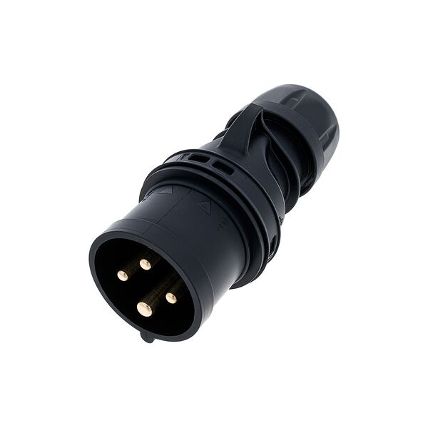 pce 014-6x shark 16a 4pol 400v m black