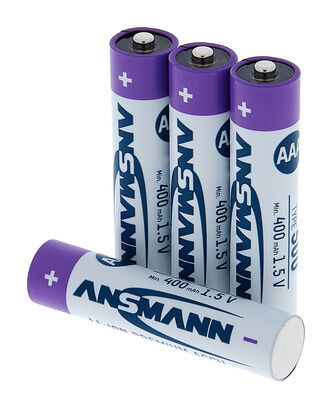 Ansmann AAA 1,5V Li-Ion Akku USB-C White