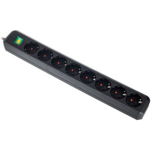 Brennenstuhl Eco-L 8 Way Split Sw 3m BK nero Brennenstuhl Eco-L 8 Way Split Sw 3m BK nero