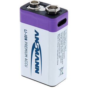 Ansmann 9V Akku USB-C bianco Ansmann 9V Akku USB-C bianco
