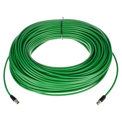the sssnake BNC Video Cable 100m verde the sssnake BNC Video Cable 100m verde