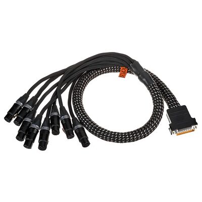 Vovox Muco 100 - Cavo audio - Otto canali, Rame puro, XLR & DB25 Vovox Muco 100 - Cavo audio - Otto canali, Rame puro, XLR & DB25