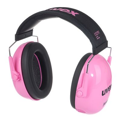 UVEX K Junior Ear Protector pink nero UVEX K Junior Ear Protector pink nero