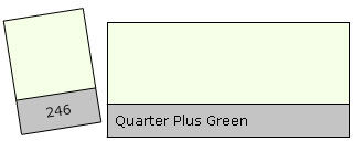 Lee Filter Roll 246 Qu. Plus Green Lee Filter Roll 246 Qu. Plus Green