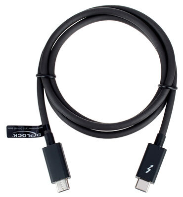 Delock Thunderbolt 3 Cable 1m Black