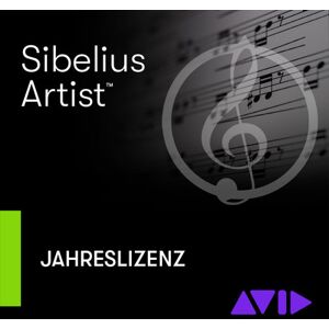 Avid Sibelius Artist Annual Subsc.