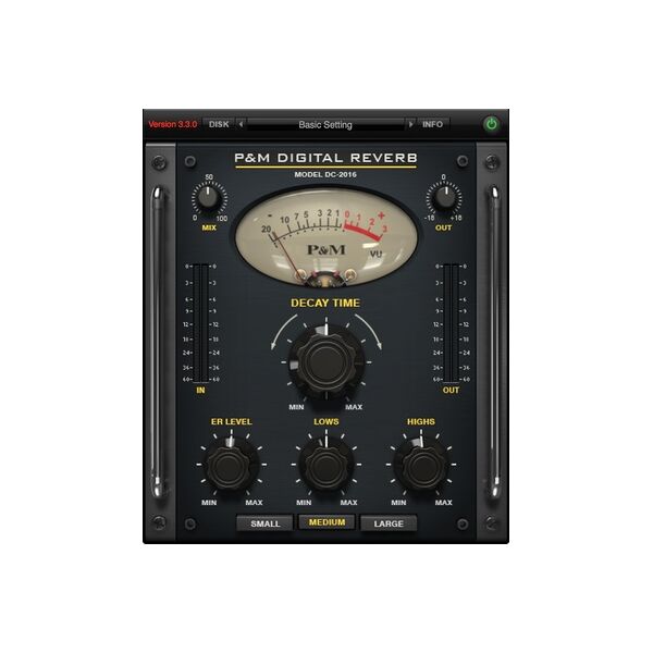 Plug And Mix Digital Reverb