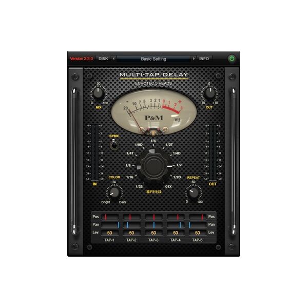 Plug And Mix Multi-Tap Delay