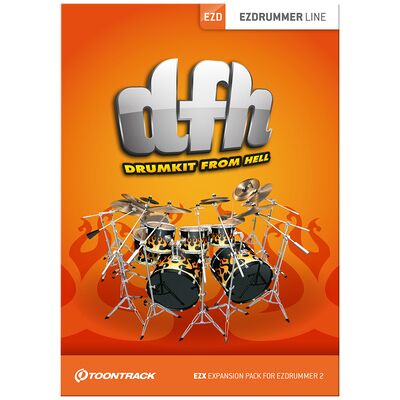 Toontrack Instruments EZX Drumkit From Hell - Estensione di batteria Toontrack Instruments EZX Drumkit From Hell - Estensione di batteria