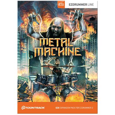 Toontrack - EZX Metal Machine - Strumento virtuale per EZdrummer & Superior 2.0 Toontrack - EZX Metal Machine - Strumento virtuale per EZdrummer & Superior 2.0