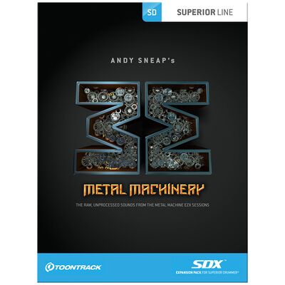 Toontrack SDX Metal Machinery Toontrack SDX Metal Machinery