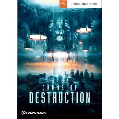 Toontrack EZX Drums of Destruction - Software batteria virtuale Toontrack EZX Drums of Destruction - Software batteria virtuale