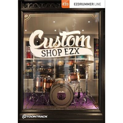 Toontrack EZX Custom Shop - Drum Sample Library Toontrack EZX Custom Shop - Drum Sample Library