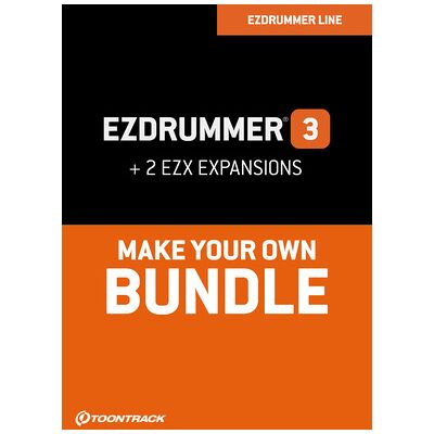Toontrack EZdrummer 3 Bundle - Studio di Batteria Virtuale Toontrack EZdrummer 3 Bundle - Studio di Batteria Virtuale