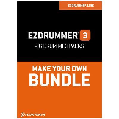 Toontrack EZdrummer 3 Midi Edition Toontrack EZdrummer 3 Midi Edition