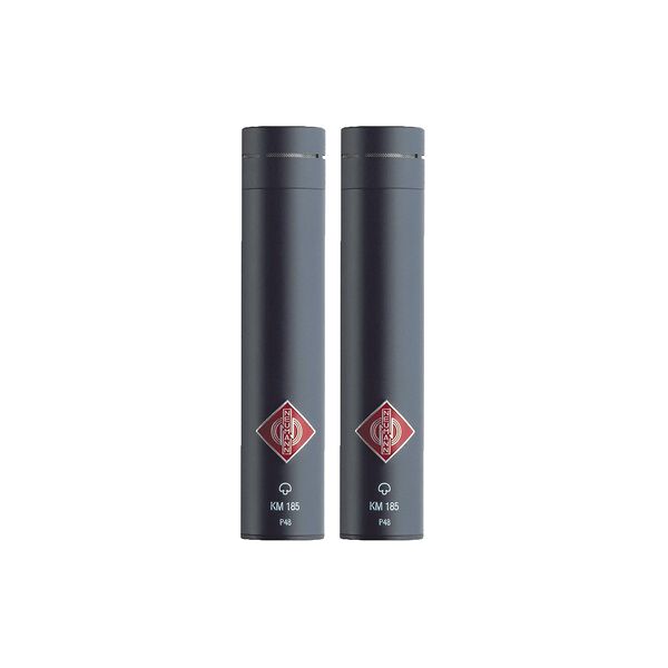 neumann km185 stereo set mt black