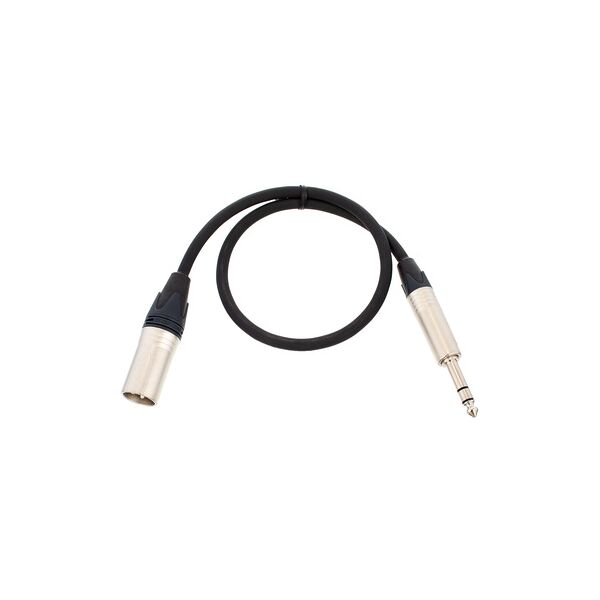 pro snake 17542/0,5 audio cable black